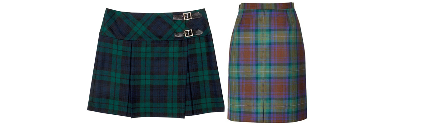Ladies Tartan Skirt Guide Scottish Fine Gifts